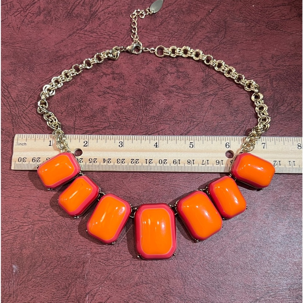 Large Colorful Statement Necklace. Big and Bold colors!